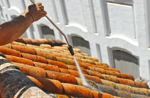 Nettoyage de toitures - Pléchâtel